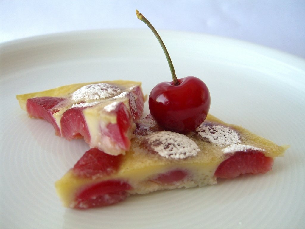 Clafoutis de cerezas