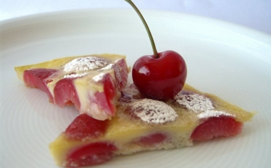 Clafoutis de cerezas