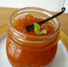 Confitura de nísperos y naranja con vainilla