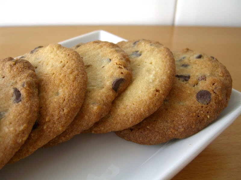 Cookies de chocolate con nuevos y almendras