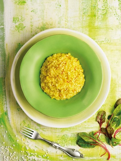 Arroz a la milanesa