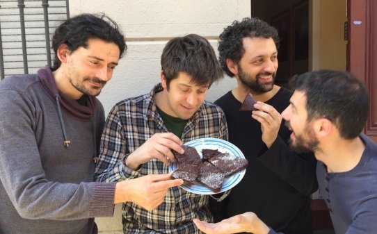 Un brownie para Els Amics de les Arts