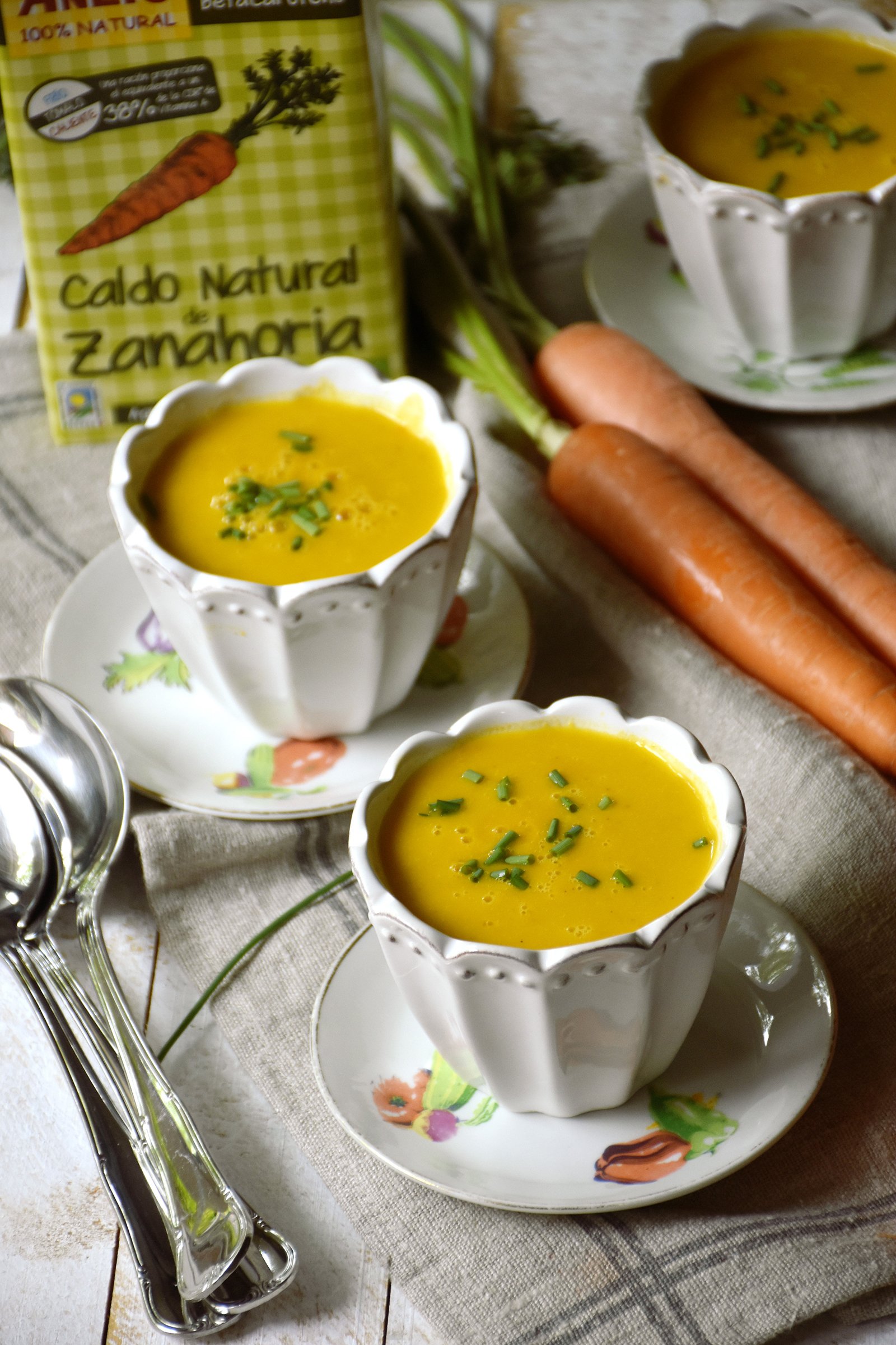 Gazpacho de zanahoria