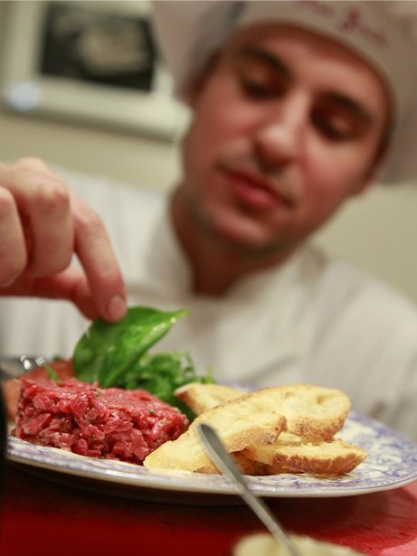 'Steak tartare' de La Cuina d'en Garriga