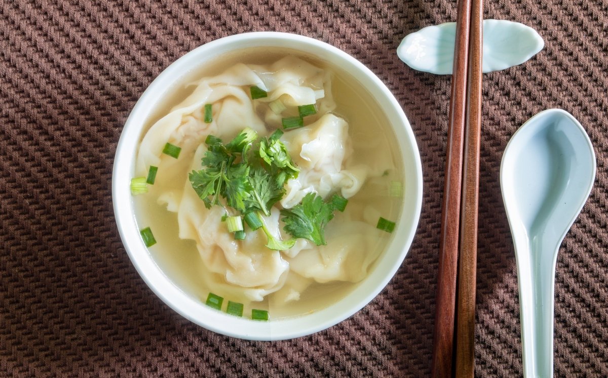 Sopa de 'wonton'