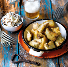 Tempura de carxofa