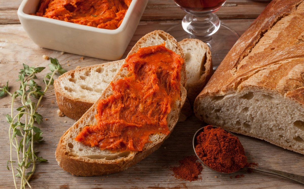 Pan con sobrasada