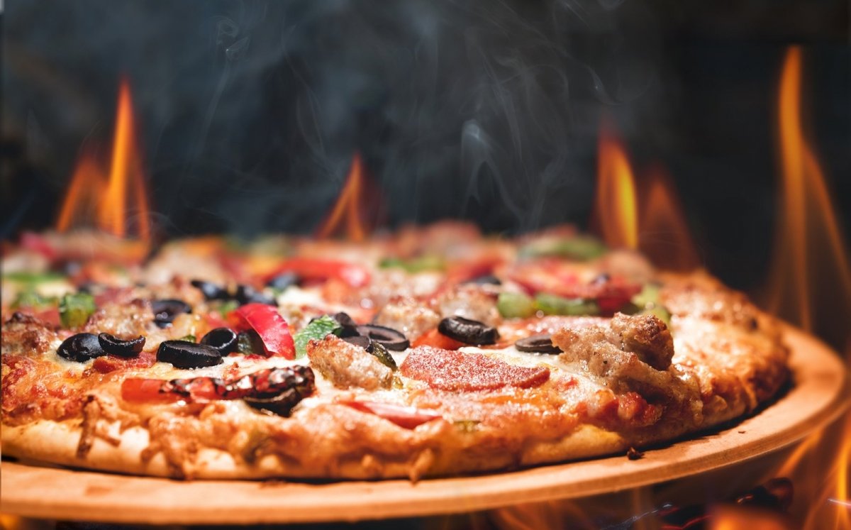 Pizza al forn