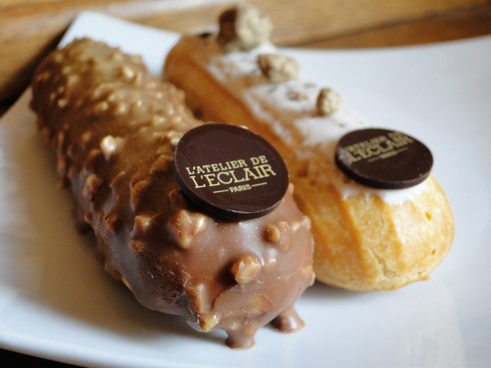 Éclairs, los postres de moda de París