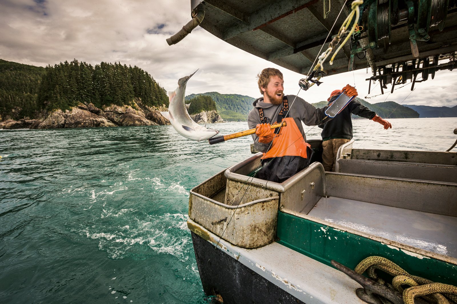 Pesca del salmón en Alaska