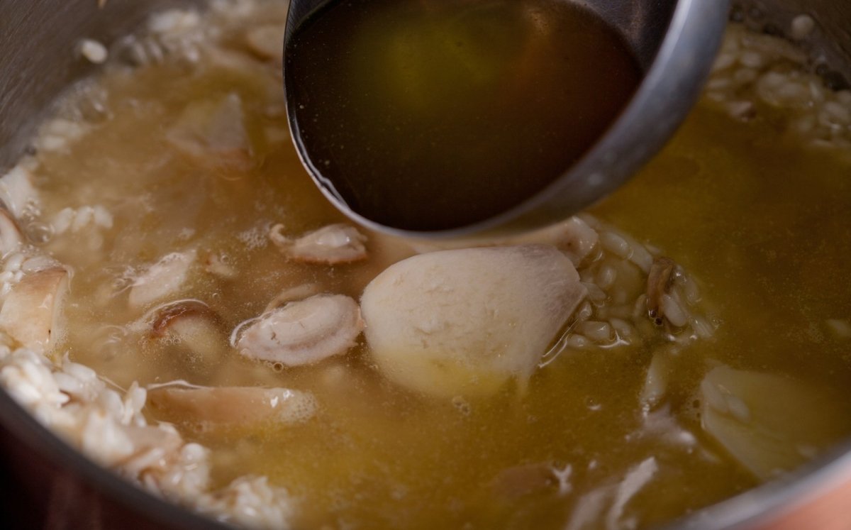 Caldo del 'risotto'