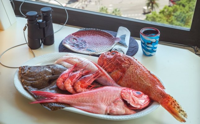 Pescado y marisco del restaurando Marea Alta