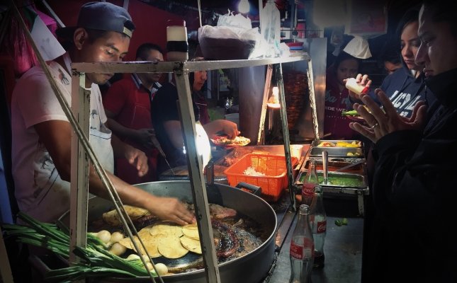 Street food en Ciudad de México