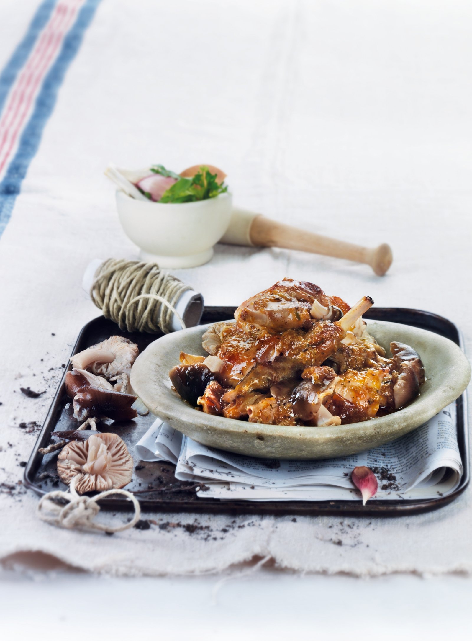 Conill amb llenegues negres seques FOOD PHOTOS / CRISTINA RIVAROLA