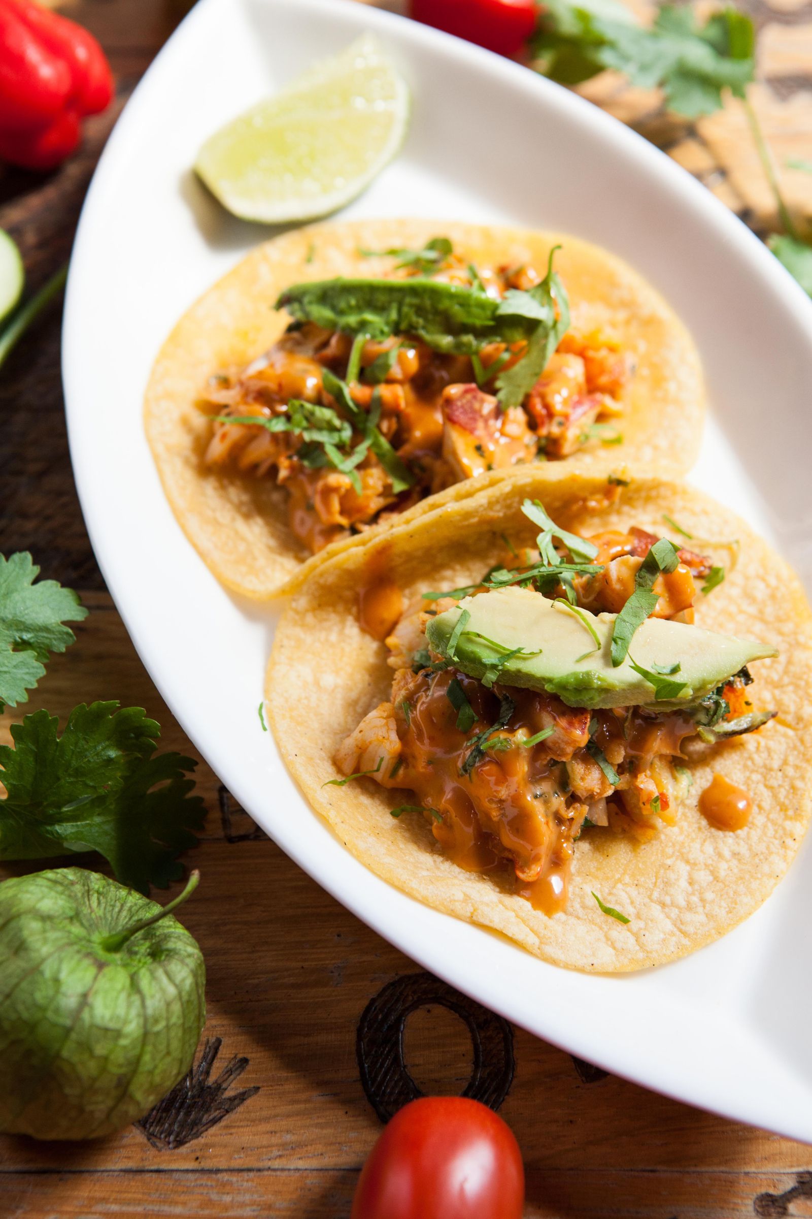 Tacos de llagosta