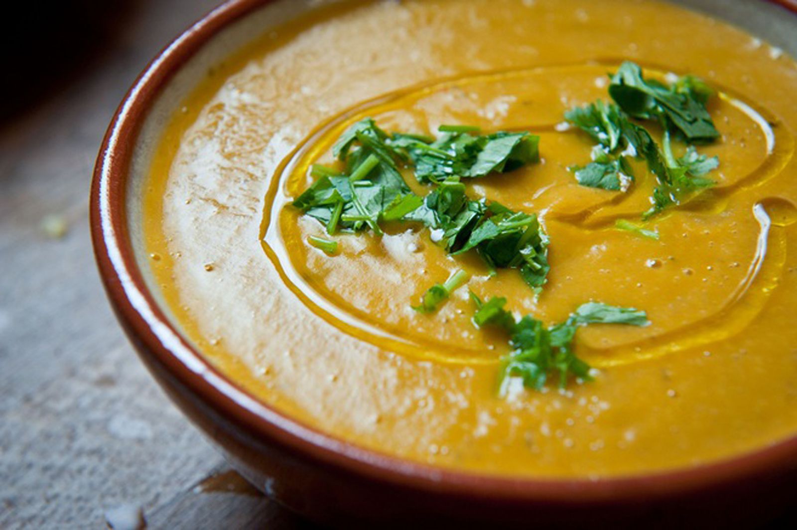 Crema de moniato