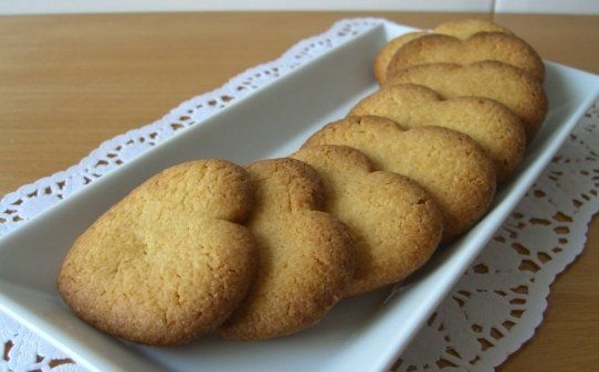 Galletas 'sablé' de canela