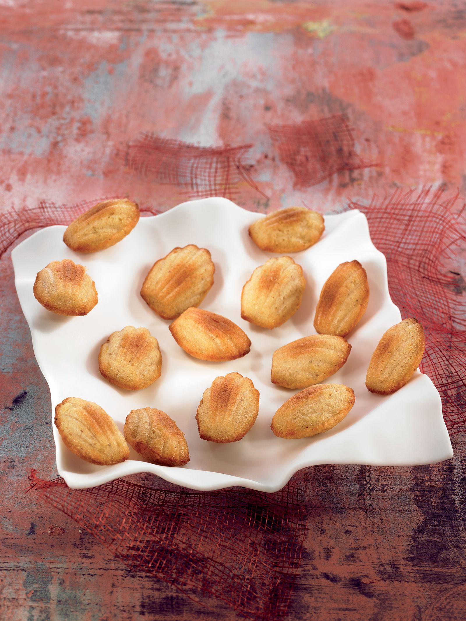 Magdalenas de especias y miel