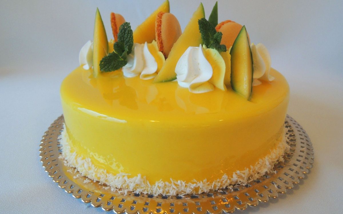 Mousse de mango i coco