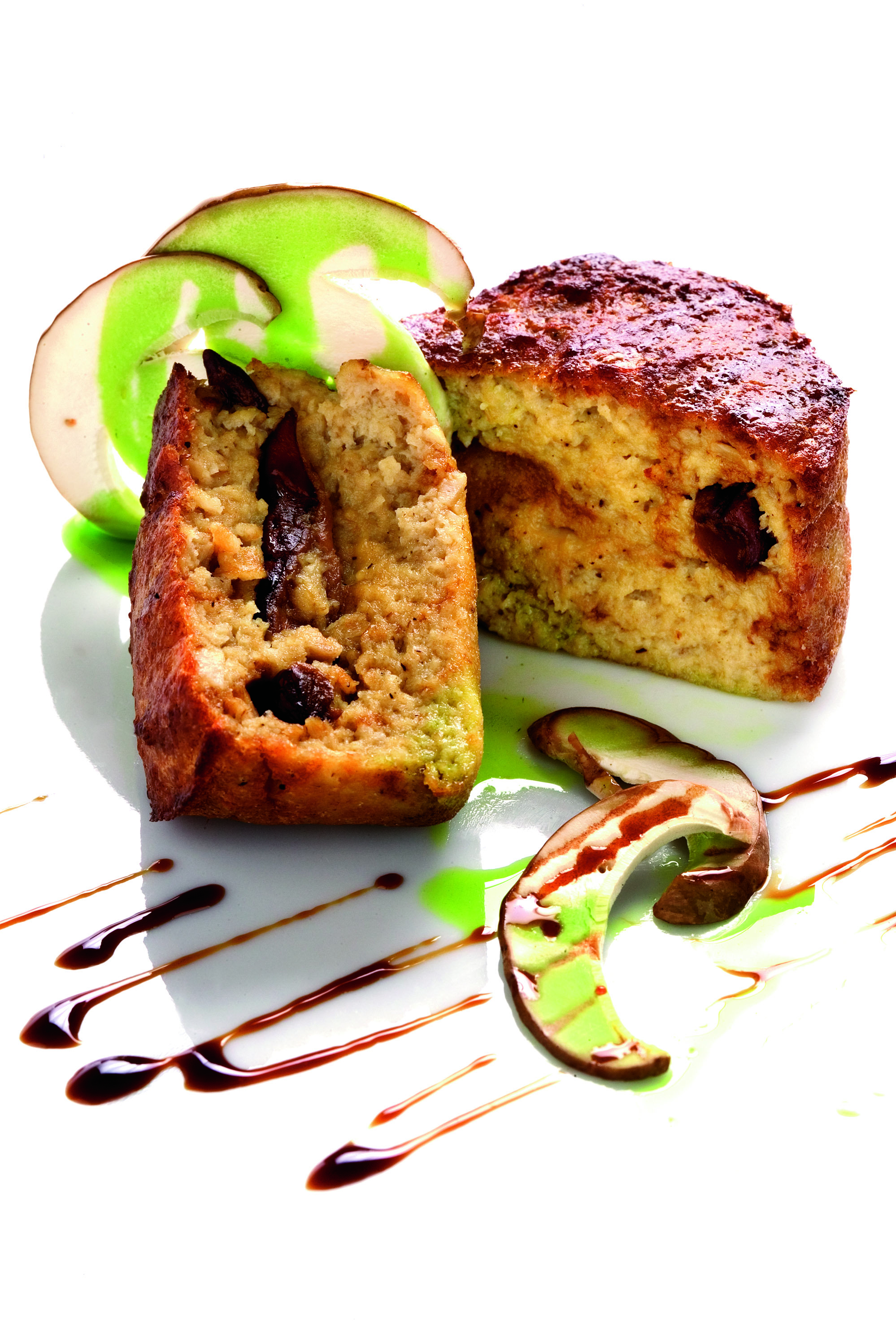 Pastís de ceps calent