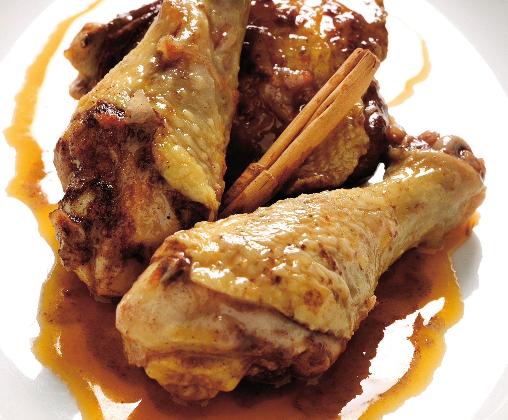 Pollo con canela