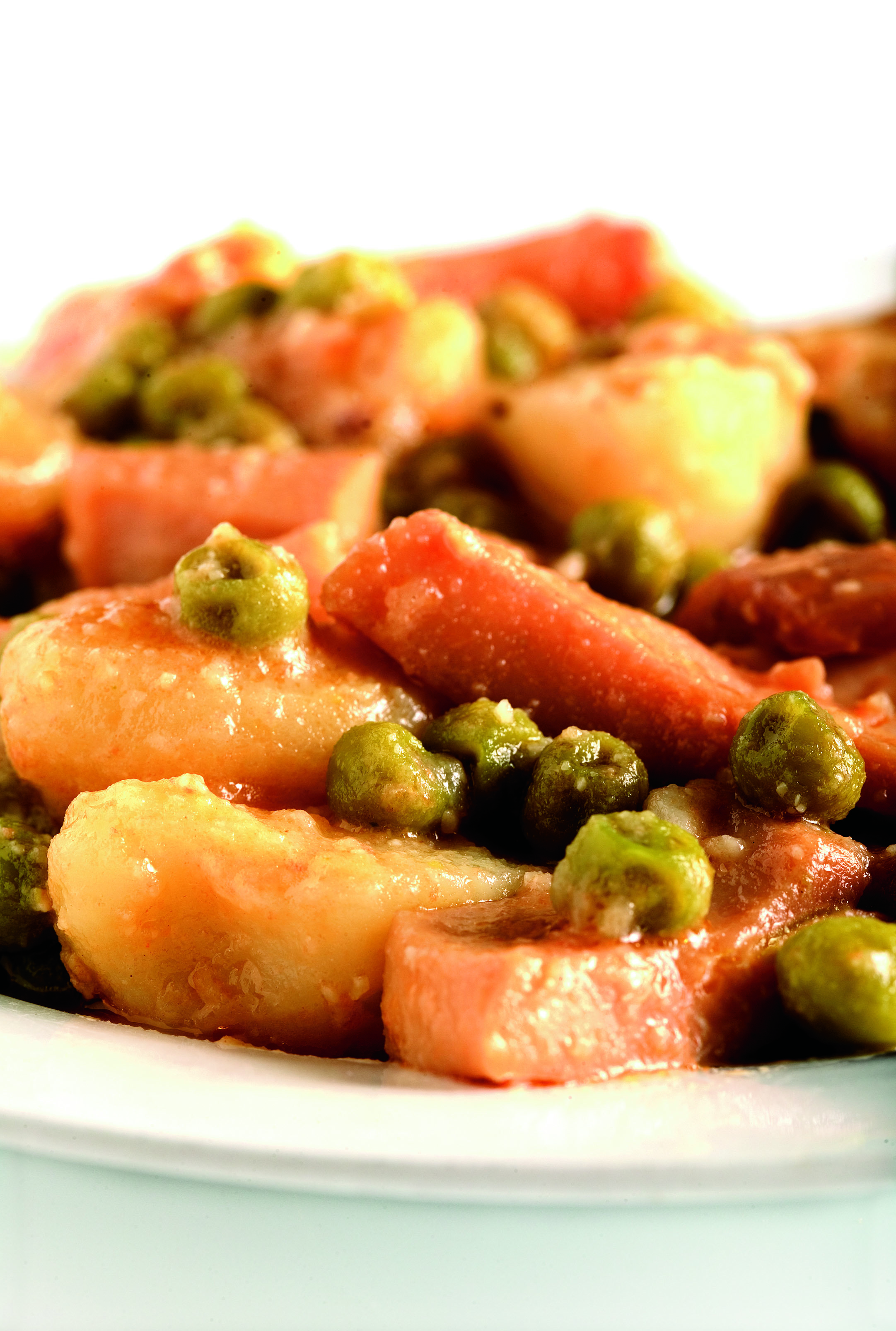 Patates, sípia i pèsols