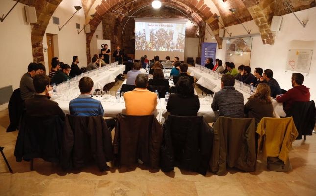 Tast de cerveses a la Fira de la Candelera