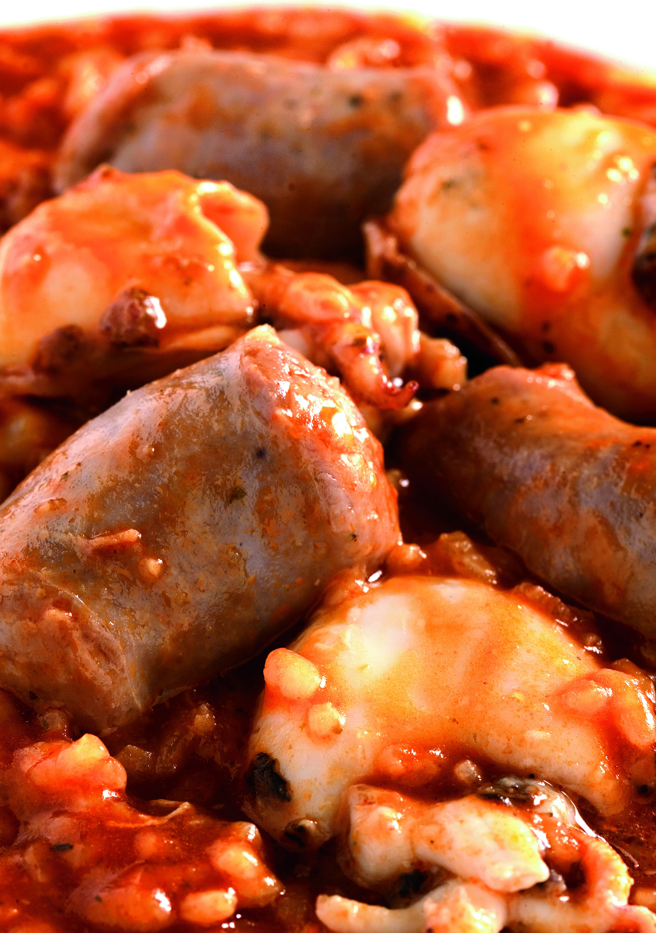 Arròs cremós de botifarra de pebre i sipietes