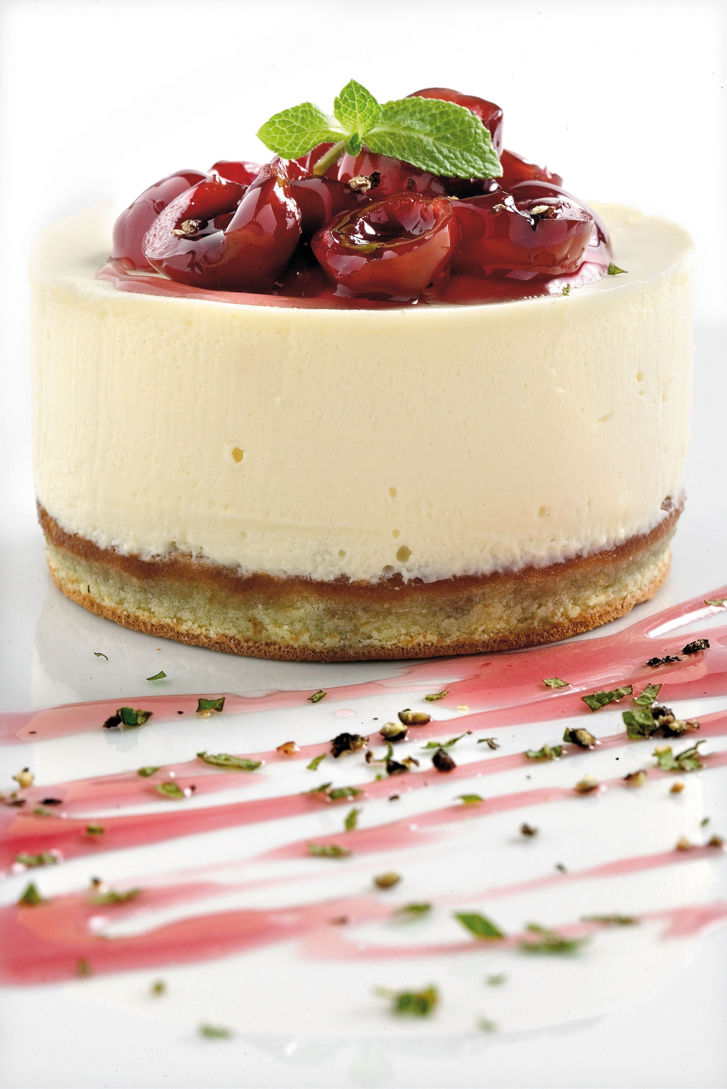 Pastís cremós de xocolata blanca 