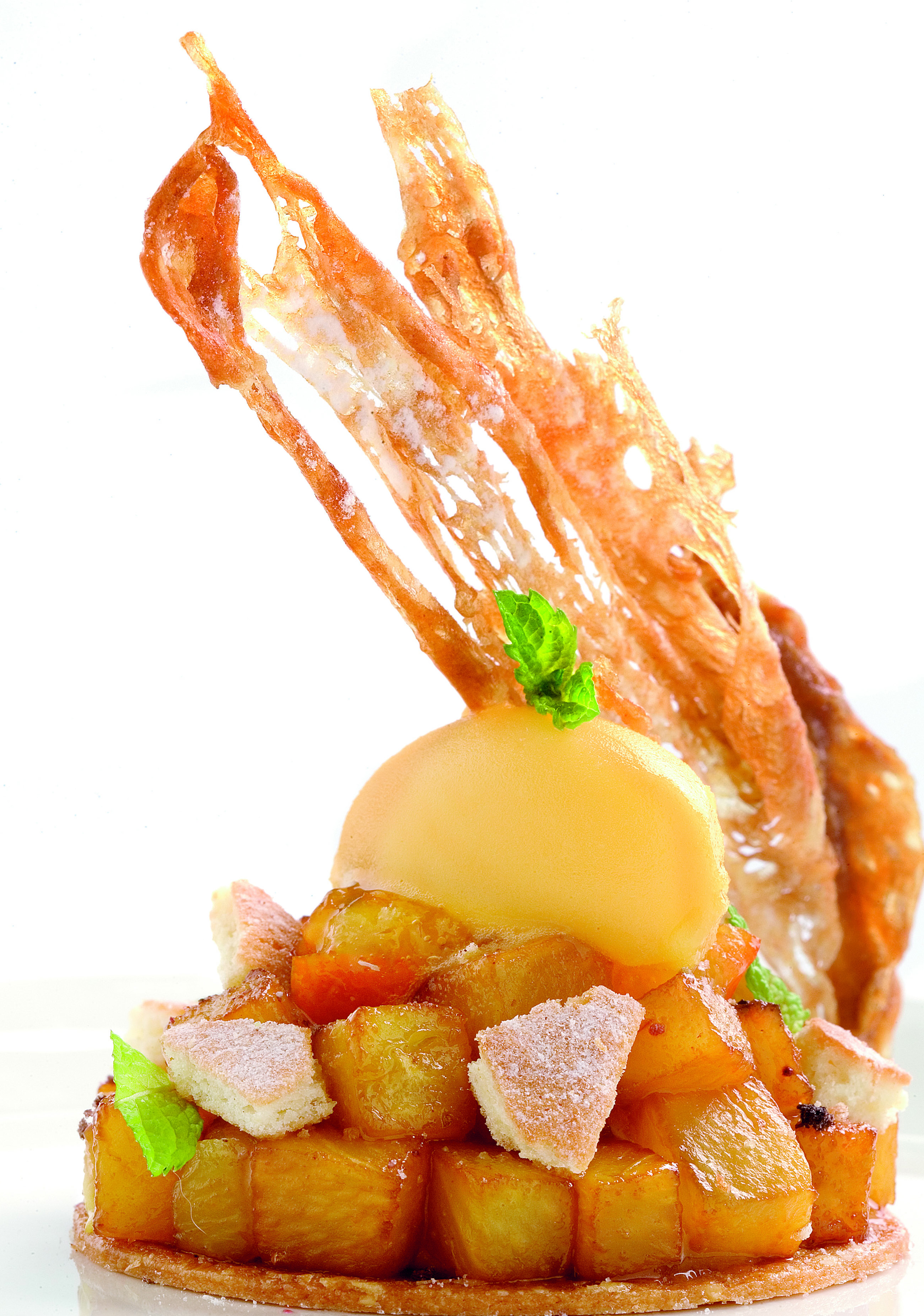 Sablé de pinya especiat