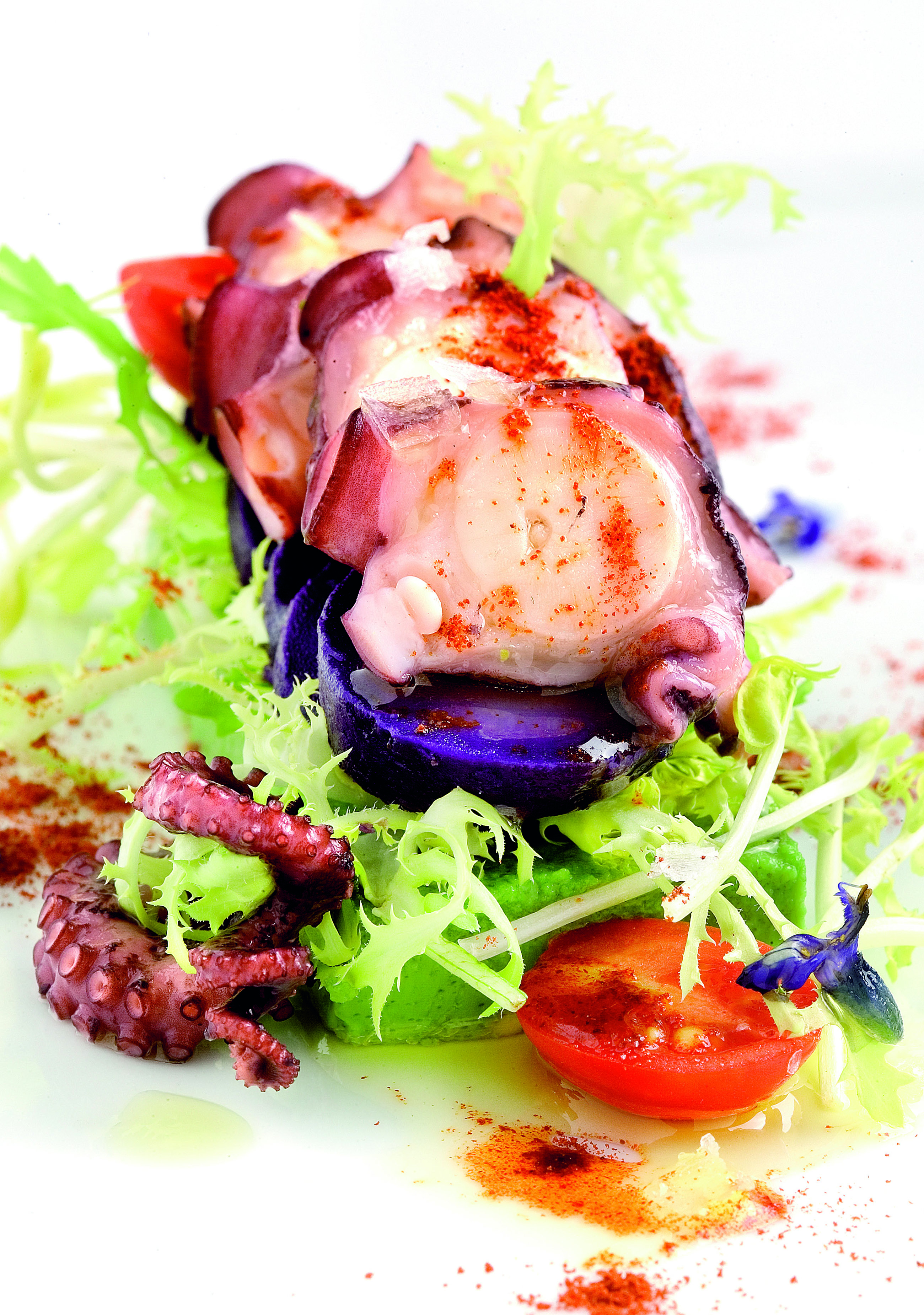 Adaptació del pop 'á feira'