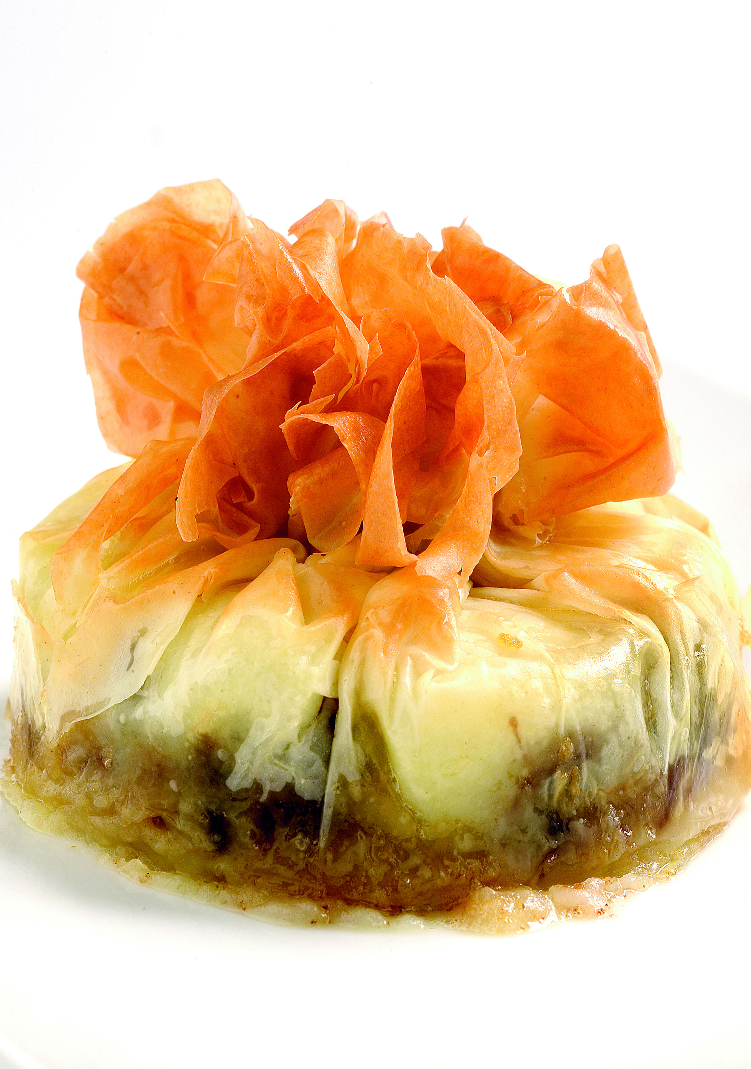 Farcell de cua de bou amb puré de patates