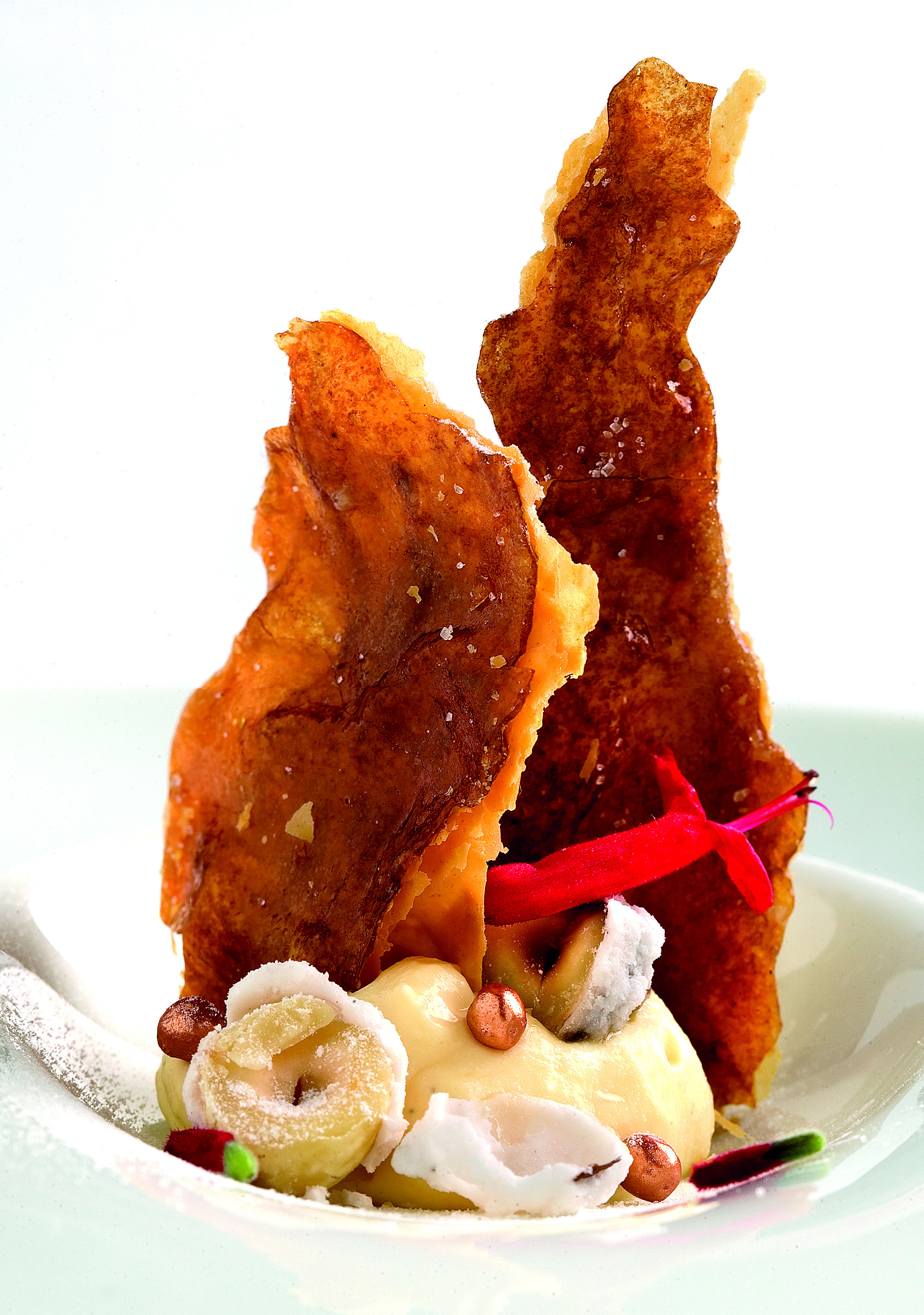 Crema chiboust de vainilla de madagascar