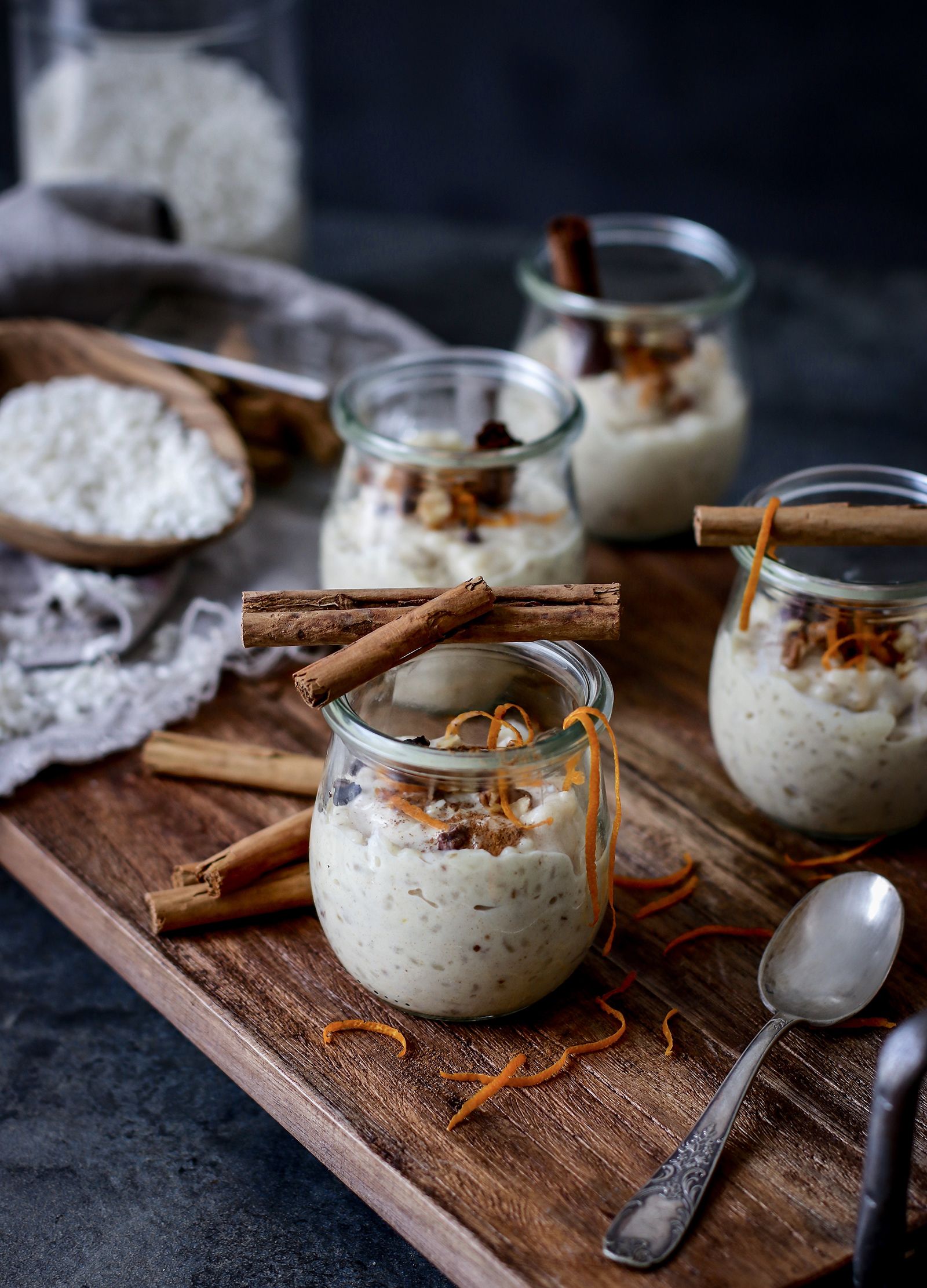 Arroz con leche sin azúcar