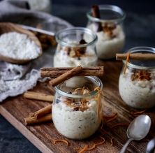 Arroz con leche sin azúcar