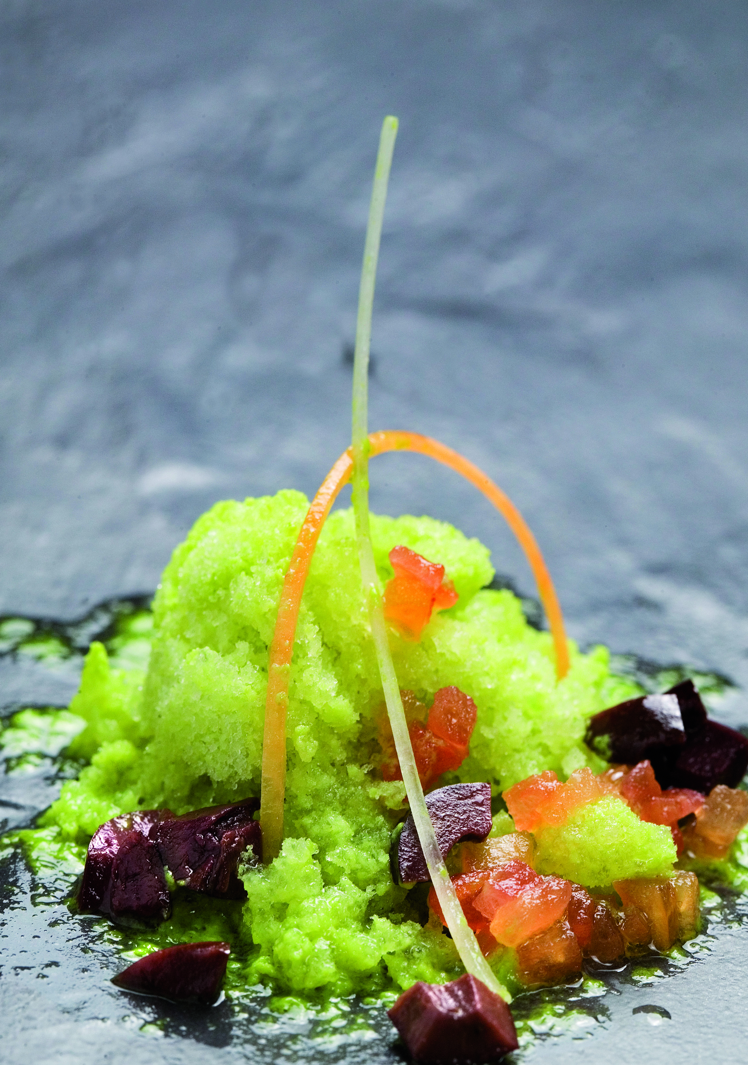 Amanida glacé amb olives de Kalamata