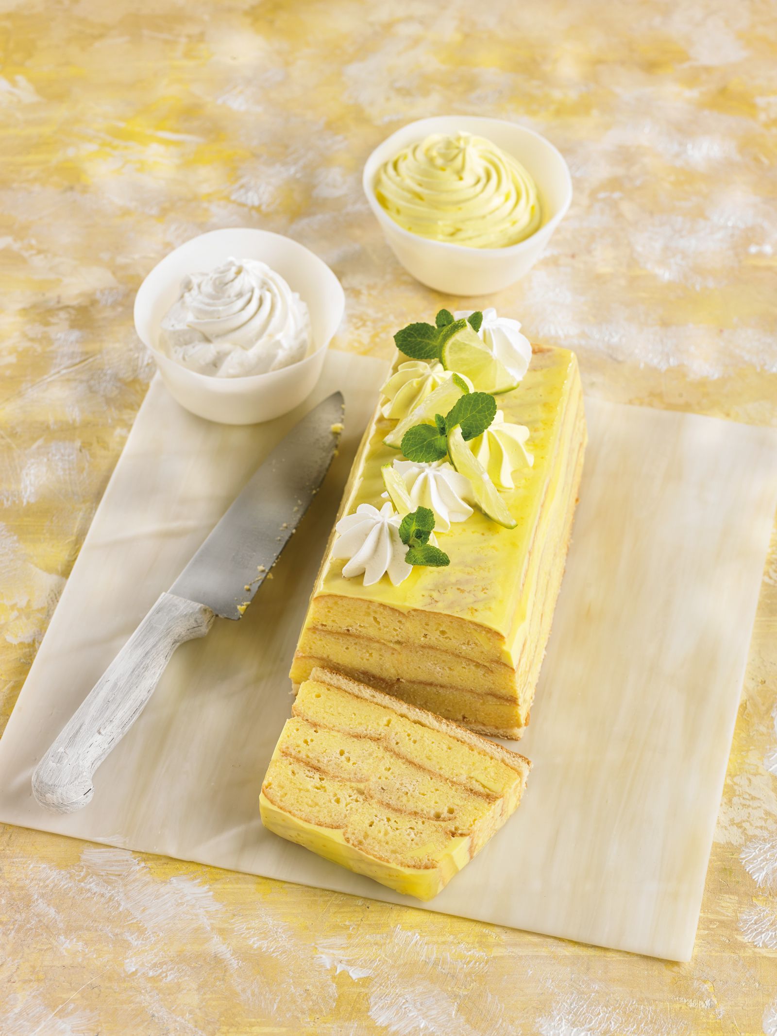 Púding fred de llimona