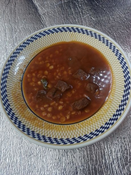 Plat de masoor dal, una sopa índia