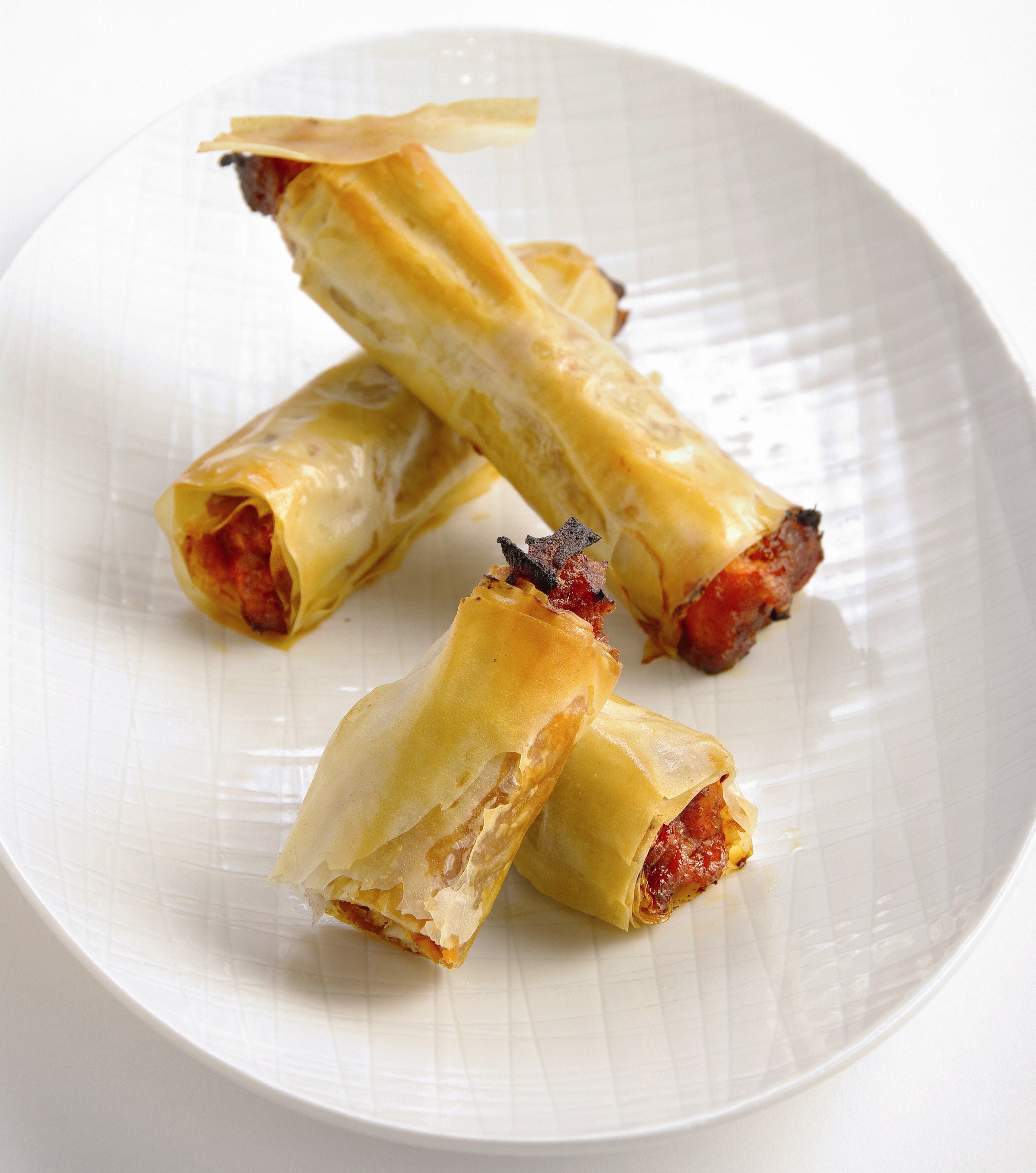 Cruixent de llagostins i tenduri