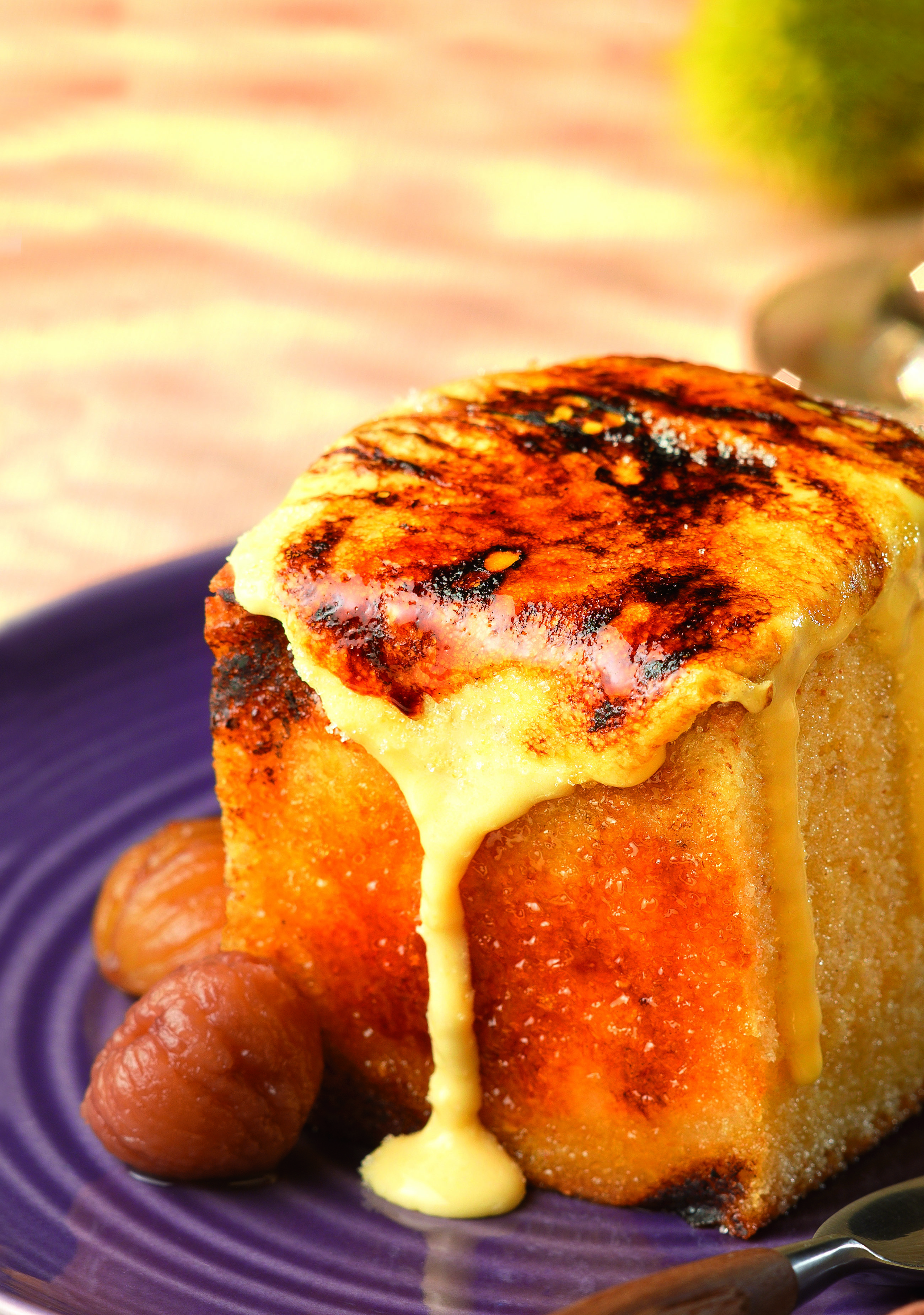 Pa de pessic de castanyes i rom negre