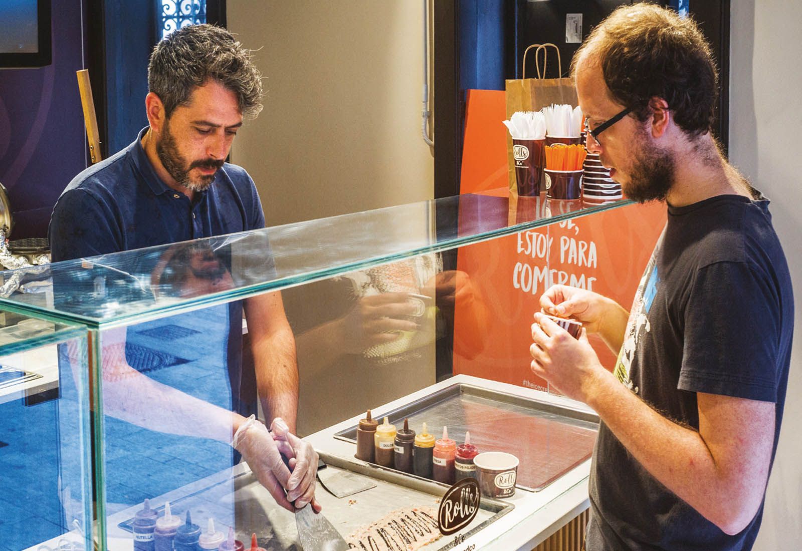 Gelat enrotllat de Tailàndia