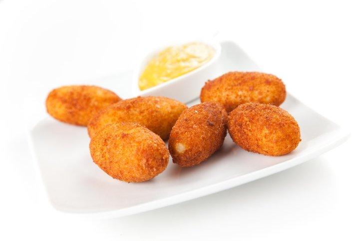 Croquetas de jamón con bechamel rápida