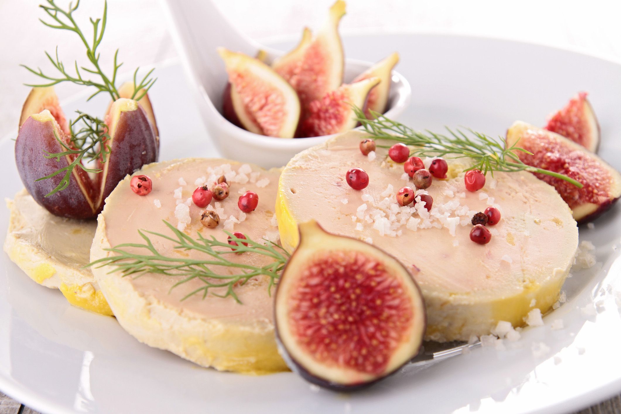 Figues amb fetge gras d'ànec