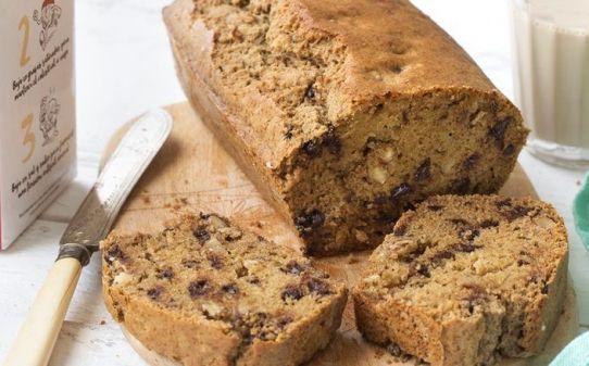 Tierno de nueces con chocolate