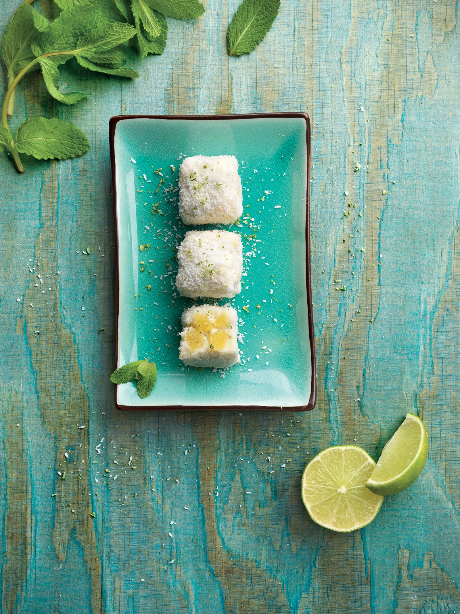 Croquetes de pinya colada