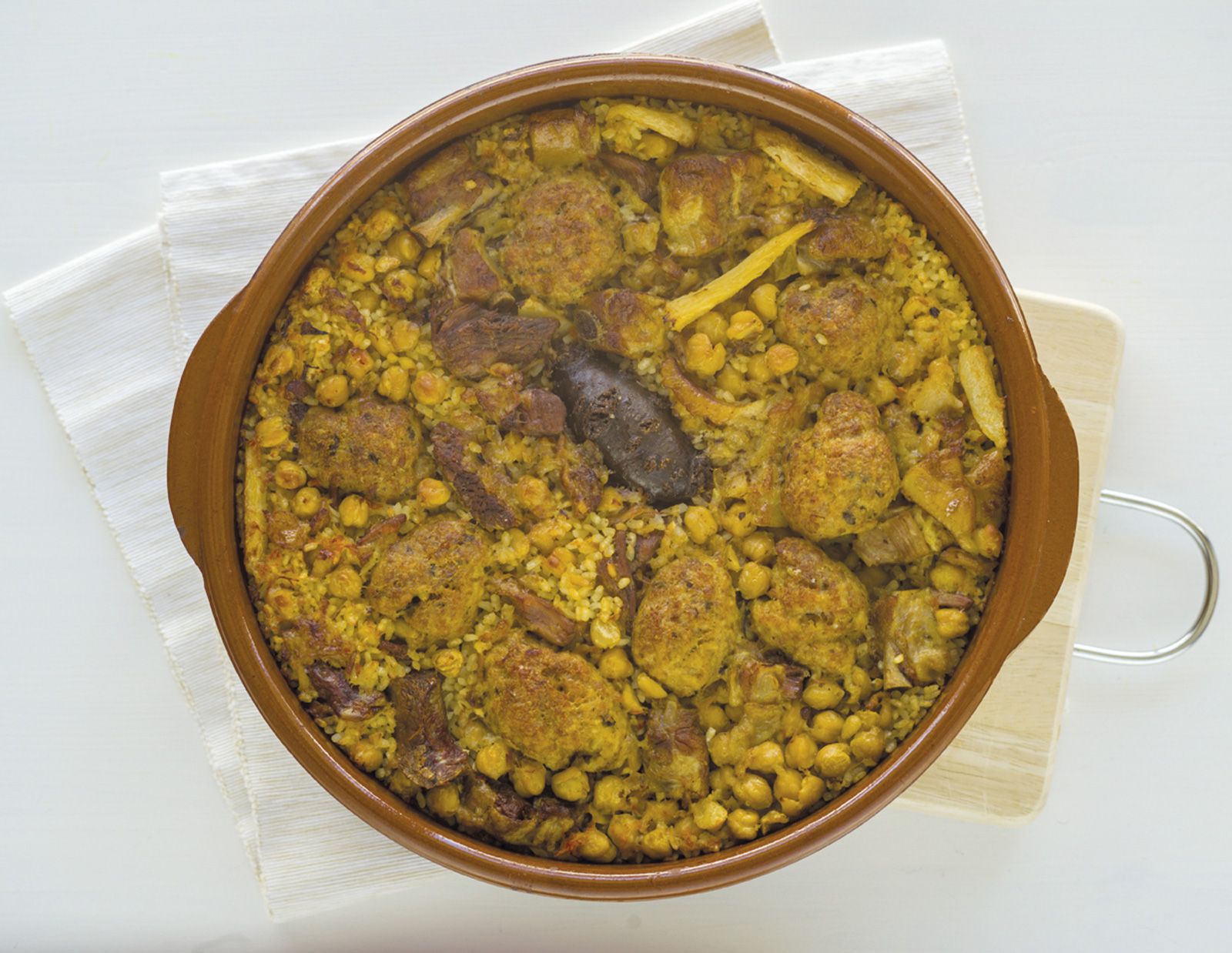 Cassola d'arròs al forn