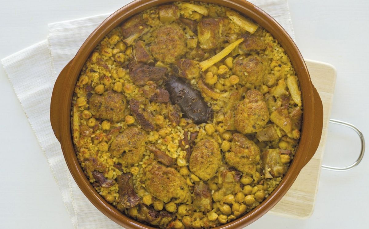 Cassola d'arròs al forn