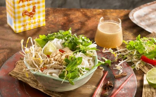 Pho (Sopa vietnamita) de pollastre