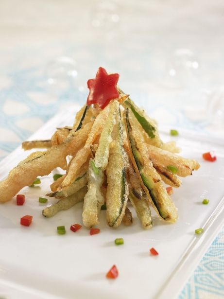 Arbre de verdures en tempura