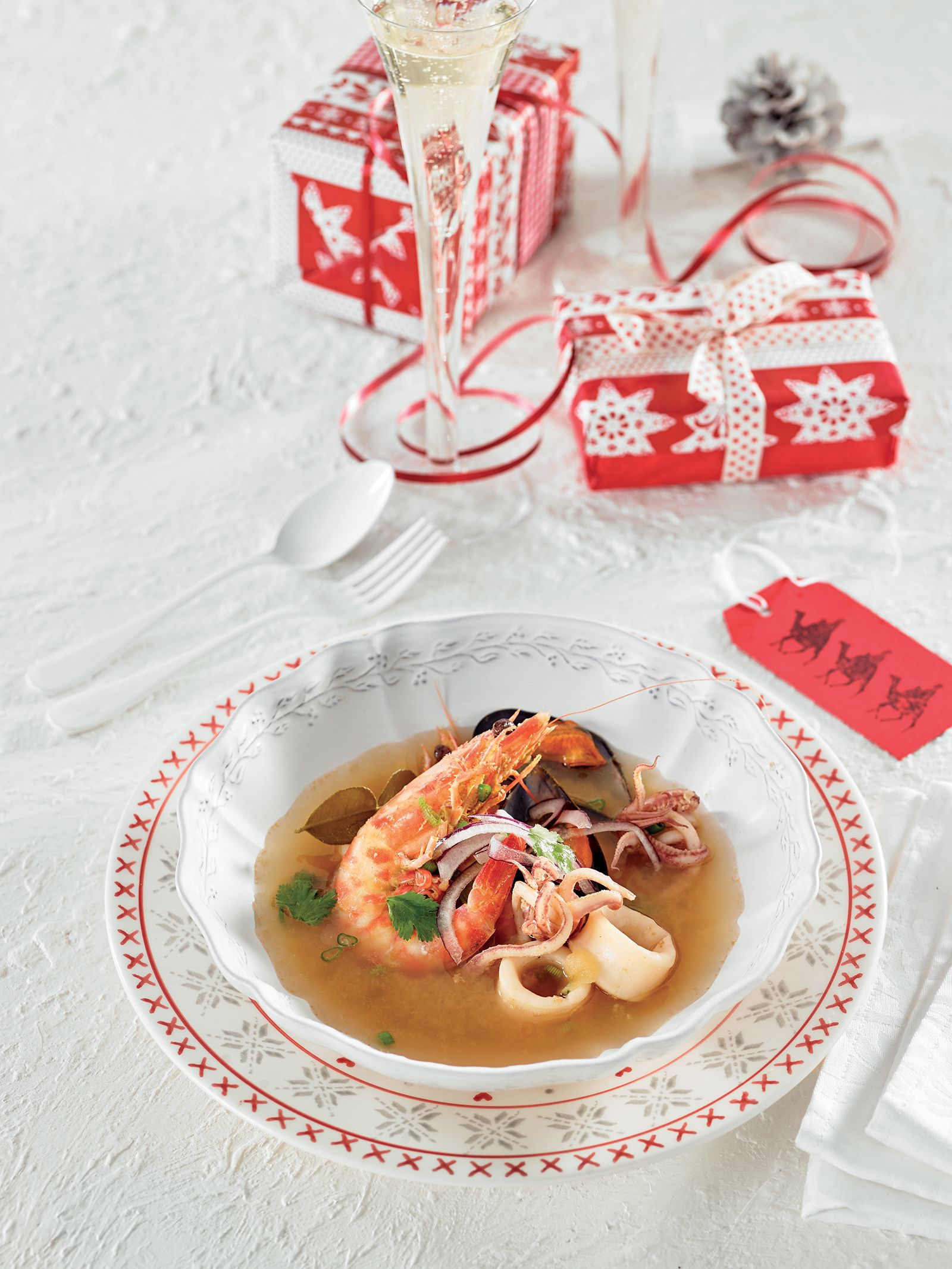 Sopa de marisc de Cambodja